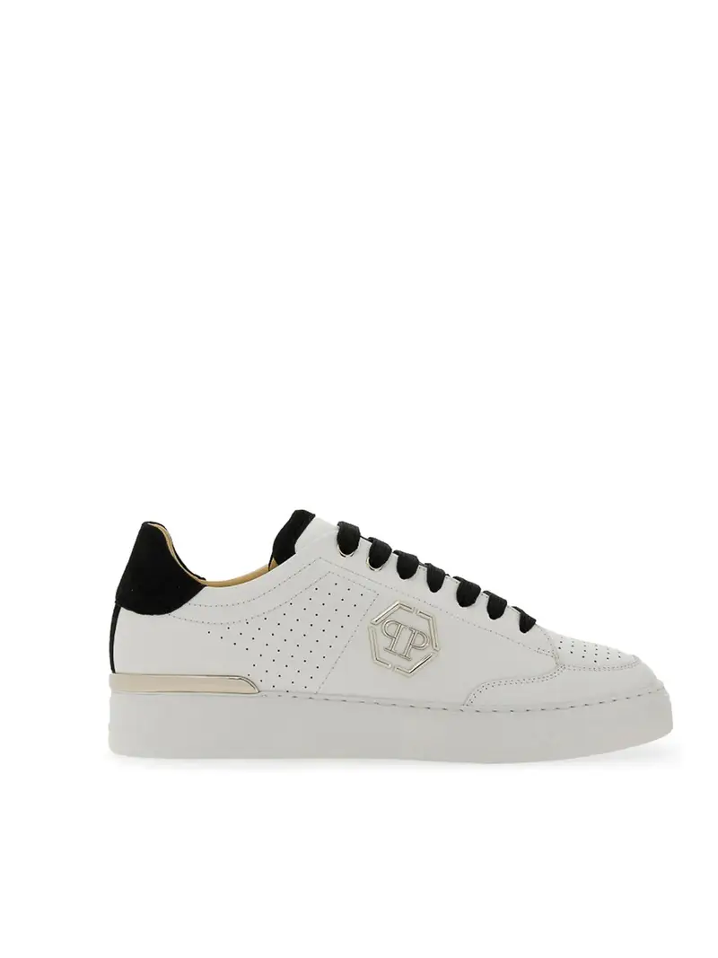 Sneakers Con Logo Bianco