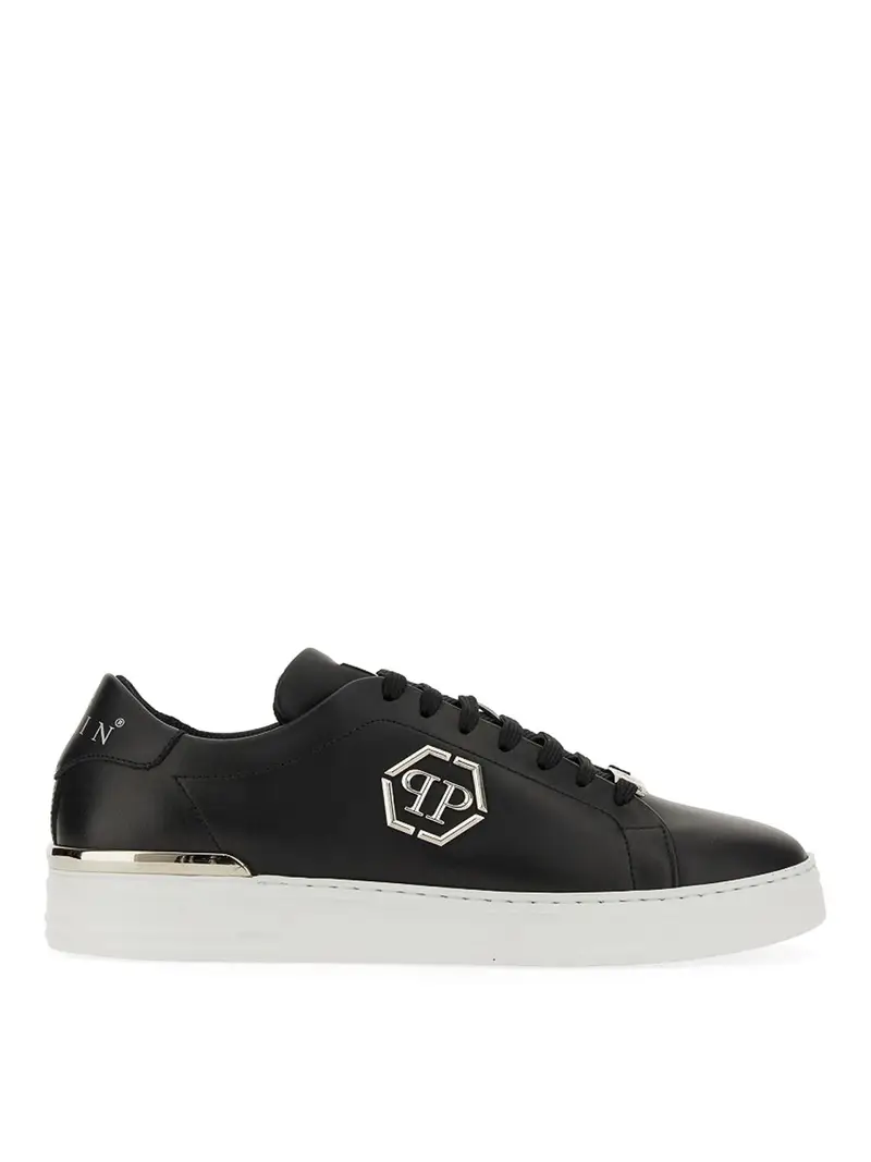 Sneakers Con Logo Nero