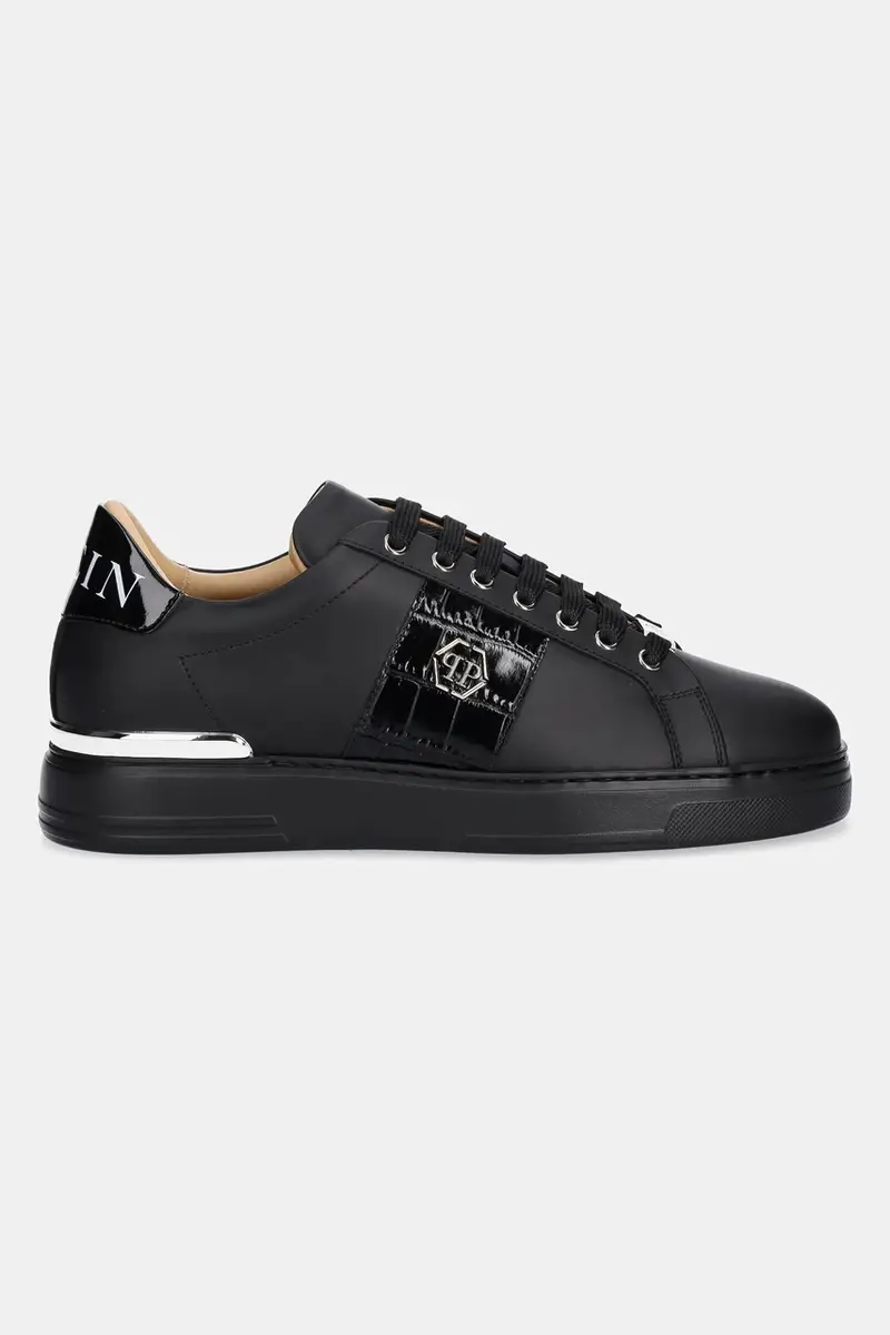 sneakers in pelle Band In uomo colore nero USC0664.PLE010N.0202 miniatura 2