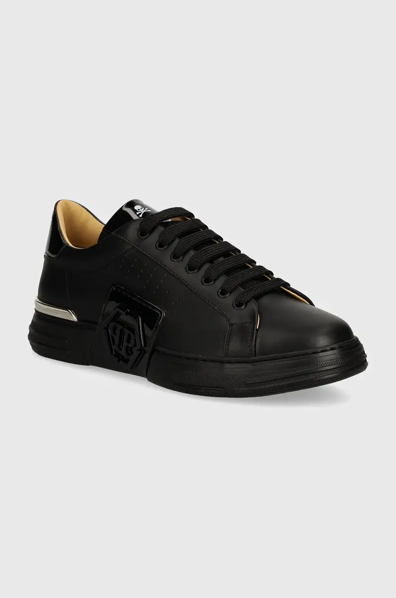 sneakers in pelle Hexagon Phantom Kicks colore nero USC0565 PLE025N 0202