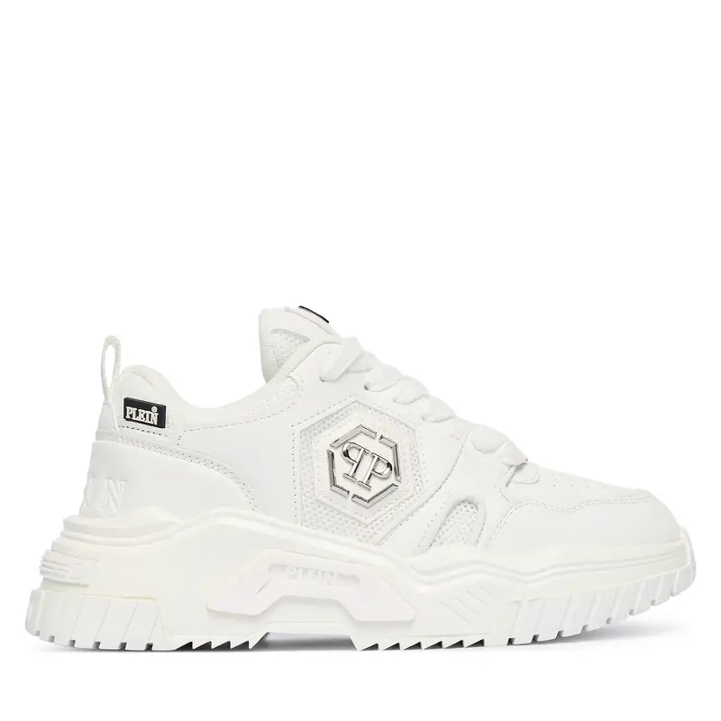 Sneakers PHILIPP PLEIN New Predator FAES USC0837 PTE003N Bianco