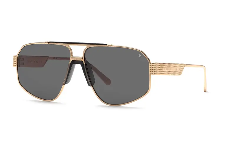 Philipp Plein  SPP106M PLEIN ROCK SUPERHEROLEIN  302 Occhiali da sole   Fumo