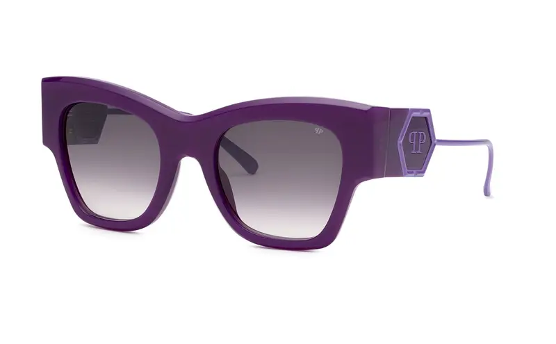 Philipp Plein  SPP120M PLEIN ROSE VENUS  875 Occhiali da sole   Fumo   Sfumato