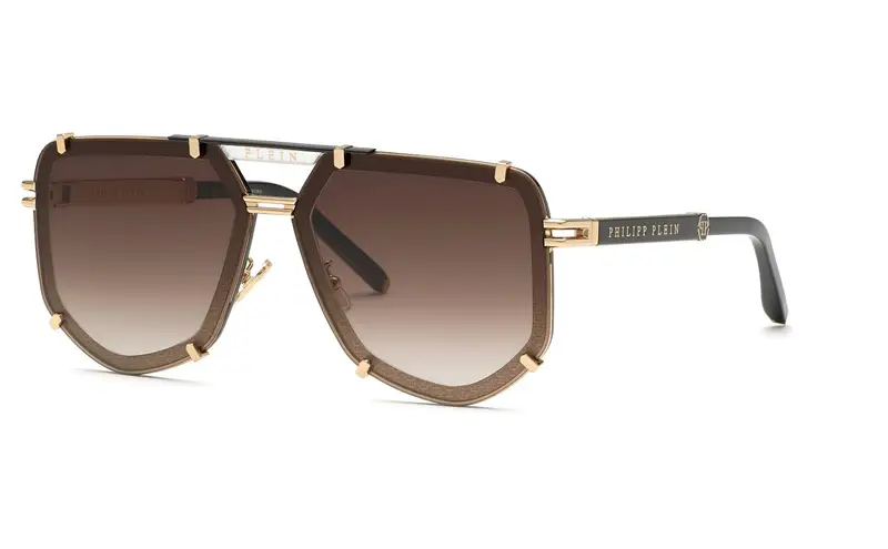 Philipp Plein  SPP132 PLEIN LEGACY  301 Occhiali da sole   Verde   Sfumato