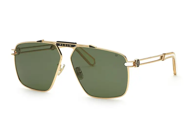 Philipp Plein Occhiali da sole Uomo Verde 832509