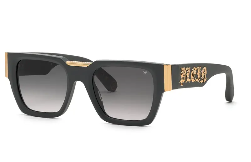 Philipp Plein Occhiali da sole Uomo Grigio 832931
