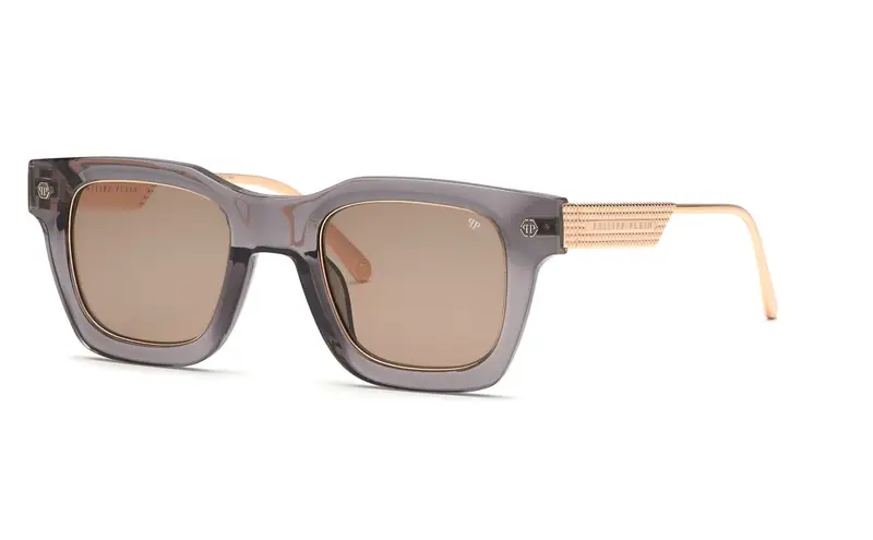 Philipp Plein Occhiali da sole Uomo Marrone 833108