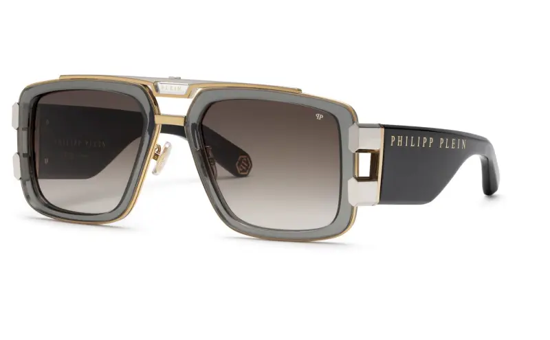 Philipp Plein Occhiali da sole Uomo Oro 3456134