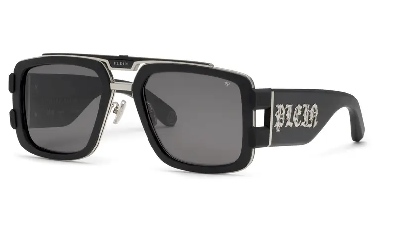 Philipp Plein Occhiali da sole Uomo Platino 833834
