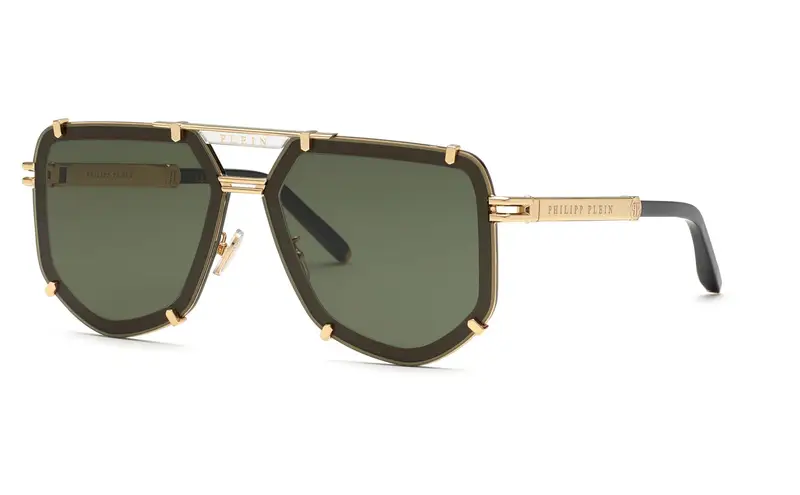 Philipp Plein Occhiali da sole Uomo Oro 834182