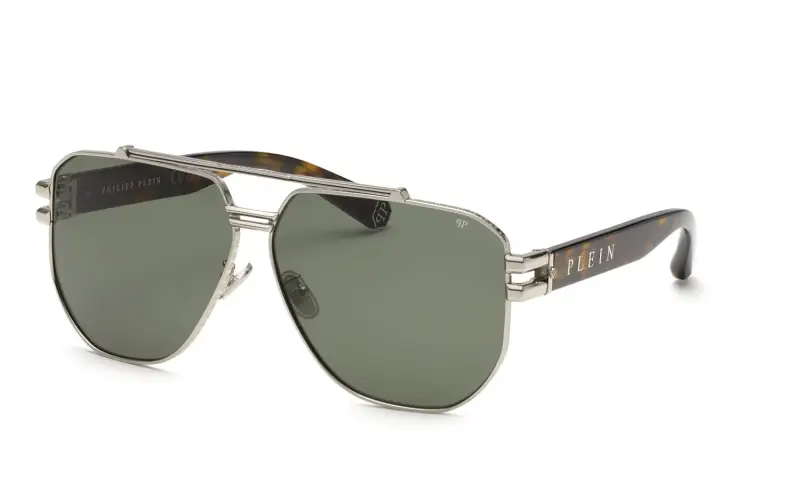 Philipp Plein Occhiali da sole Uomo Verde 3456156