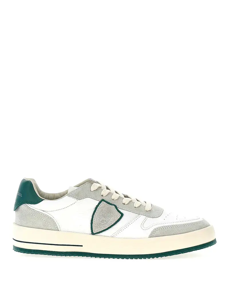 Belle scneaker basse Verde