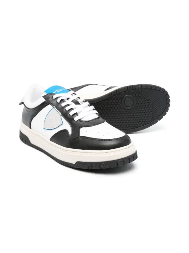 Sneakers bianco/nere miniatura 2