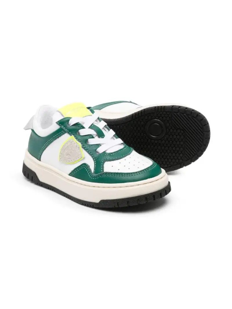 Sneakers bianco/verde miniatura 3