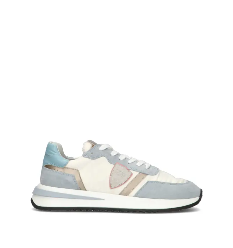 Sneaker donna bianca/azzurra Vario