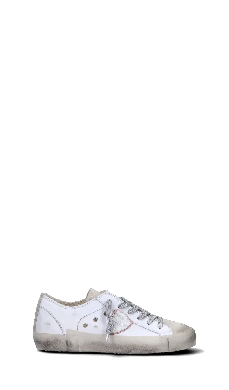 Sneaker donna bianca/beige in suede Vario