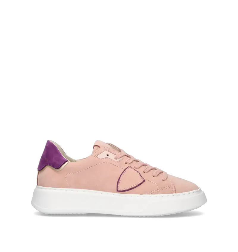Sneaker donna rosa/viola in nabuk Vario