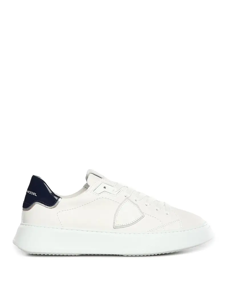 Sneaker in pelle Temple Bianco