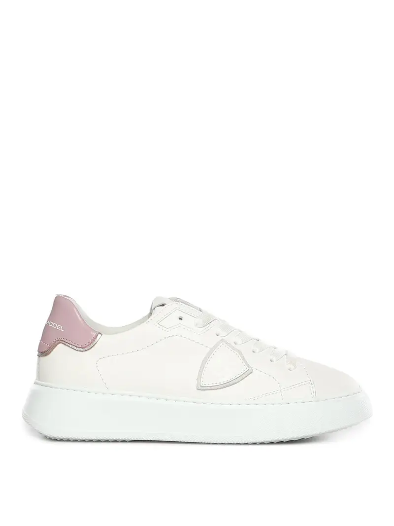 Sneaker in pelle Temple Bianco