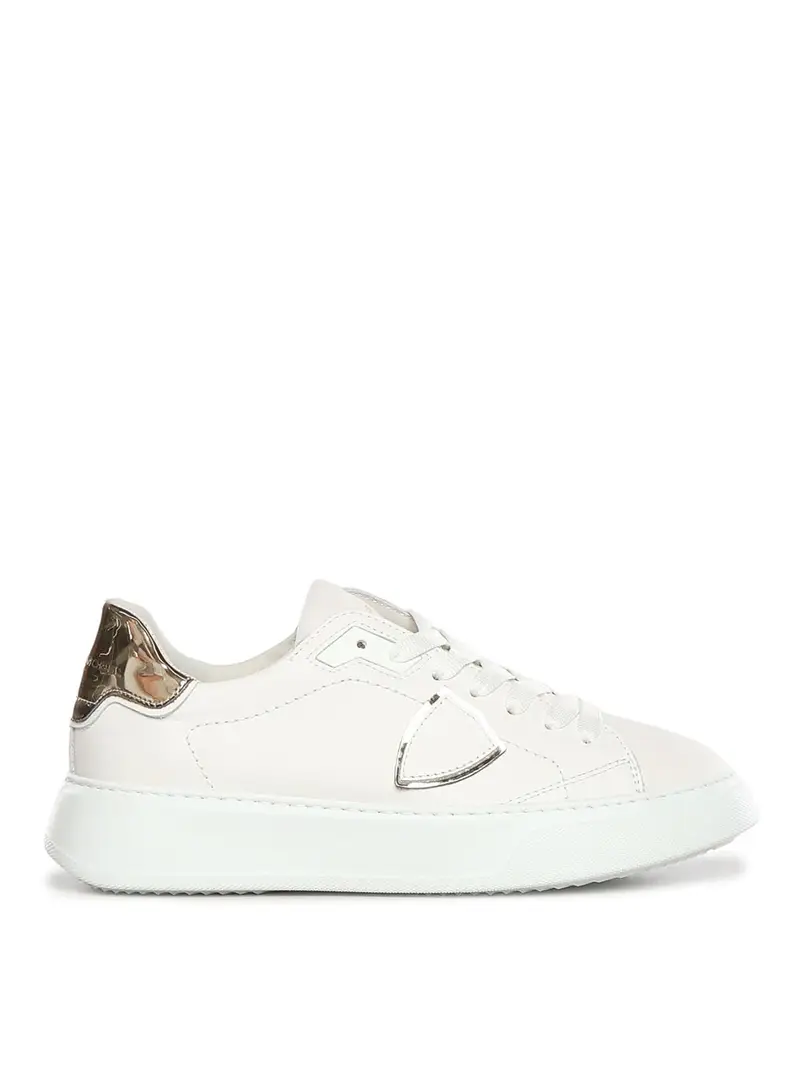 Sneaker in pelle Temple Bianco
