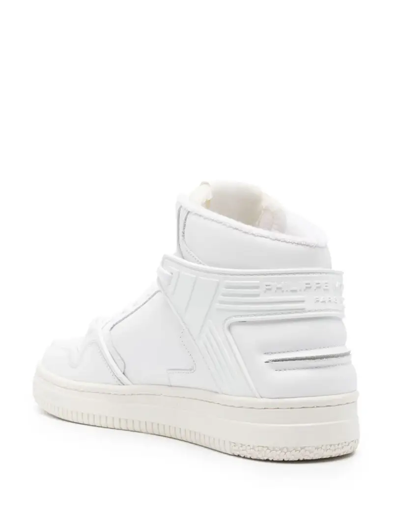 Sneaker mid La Grande bianca Bianco miniatura 2