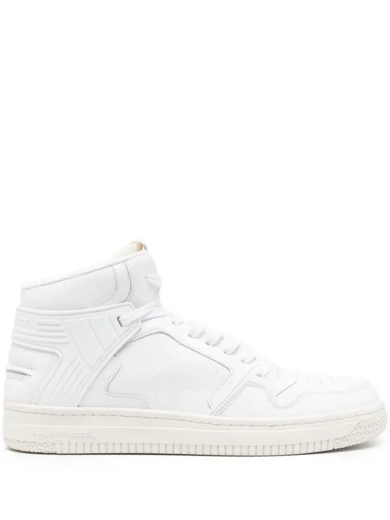 Sneaker mid La Grande bianca Bianco miniatura 3