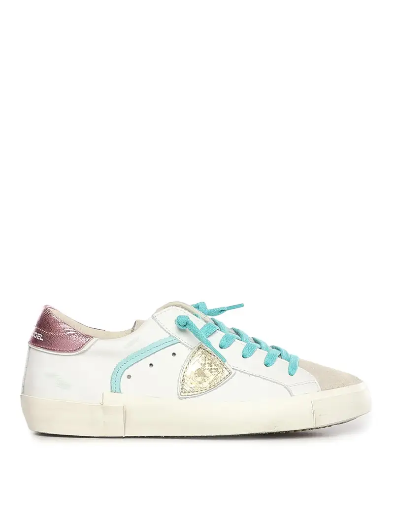 Sneaker Prsx in pelle Bianco