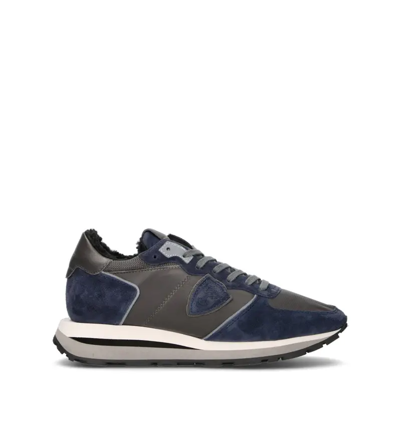 Sneaker uomo blu Vario