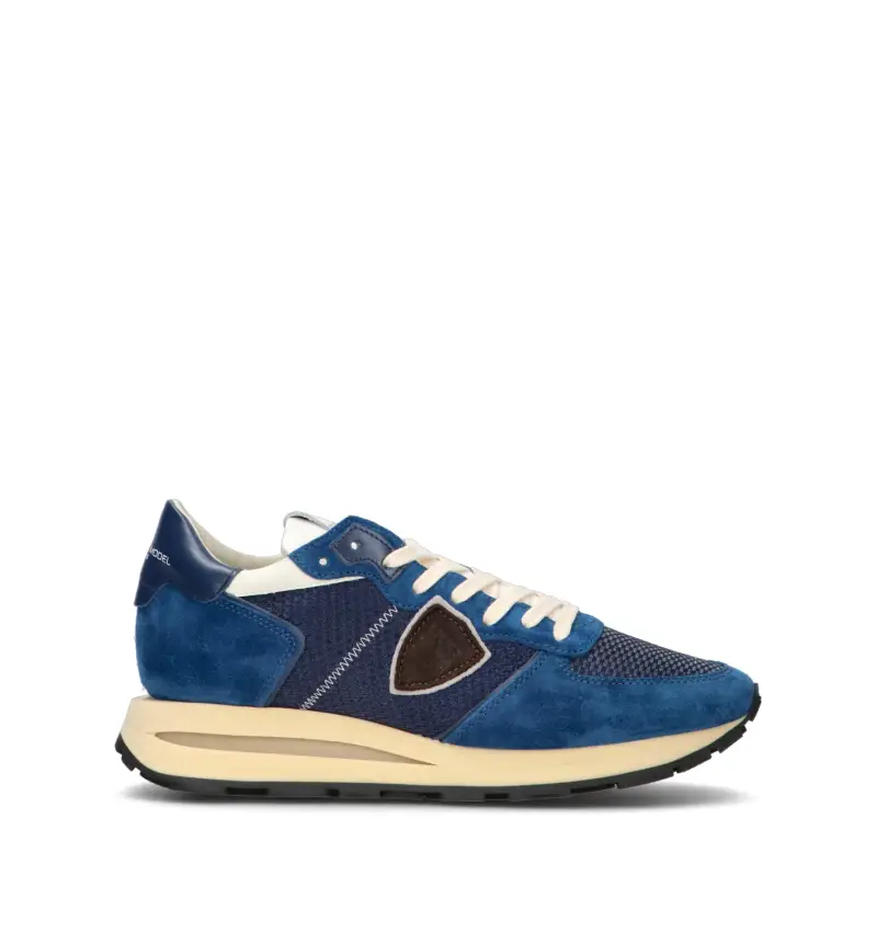 Sneaker uomo blu Vario