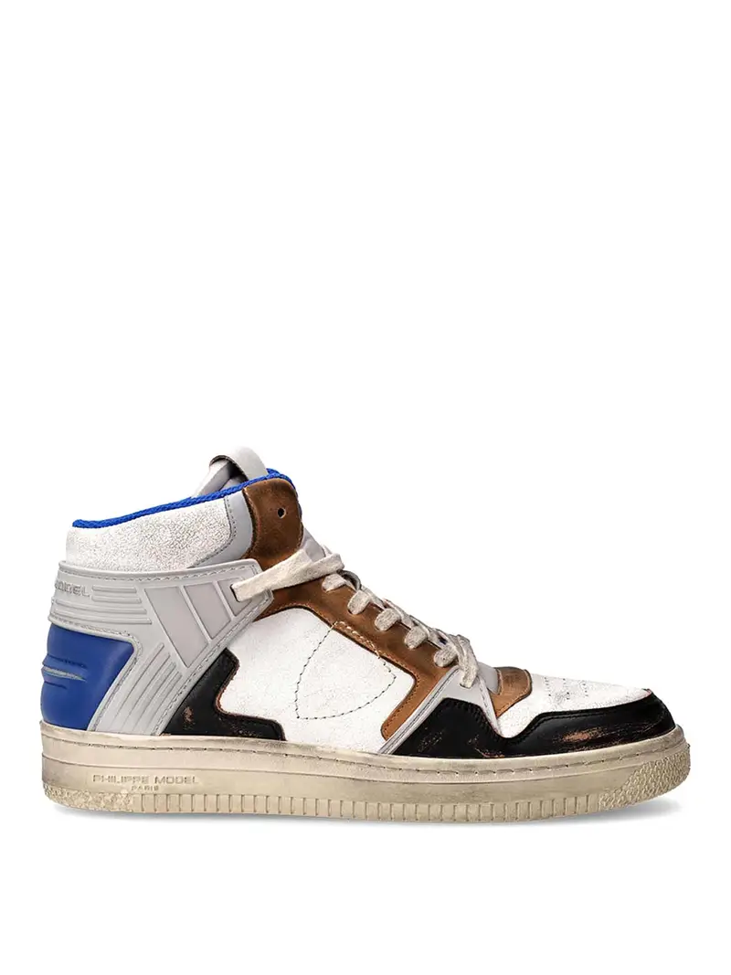 Sneaker Uomo Mid La Grande Multicolore Bianco