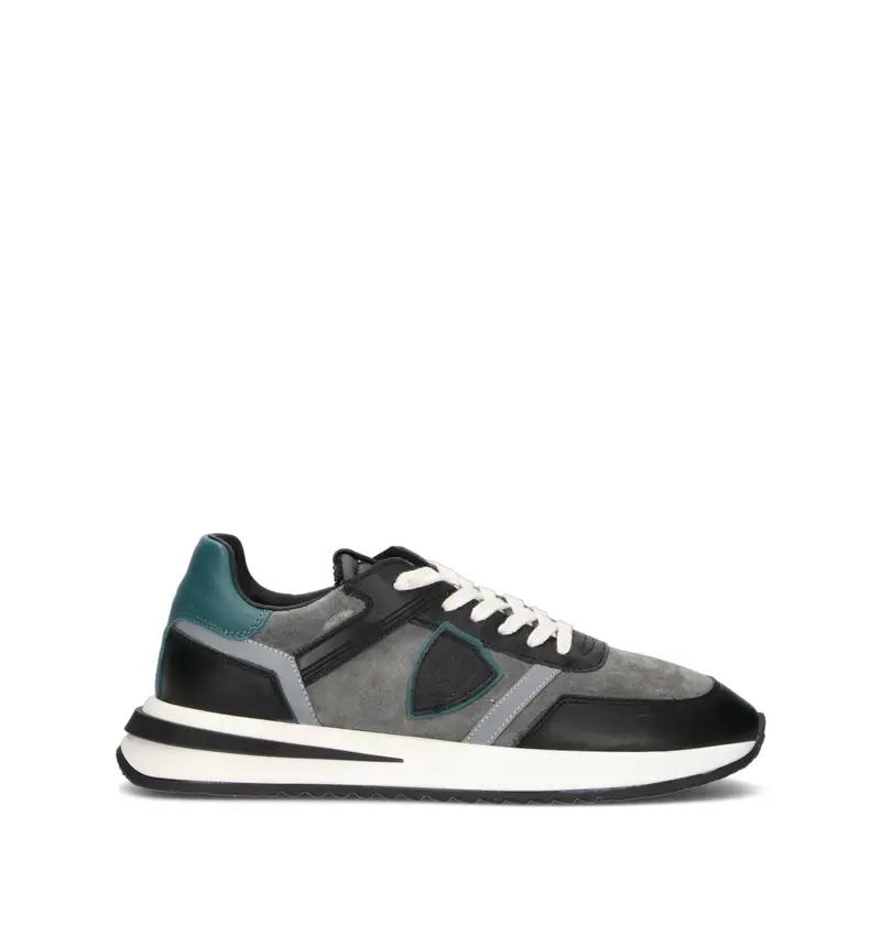 Sneaker uomo nera/grigia Vario