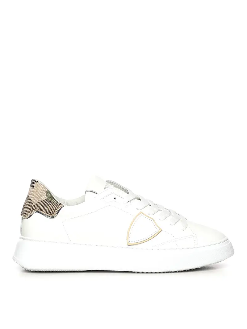Sneakers basse Temple Bianco