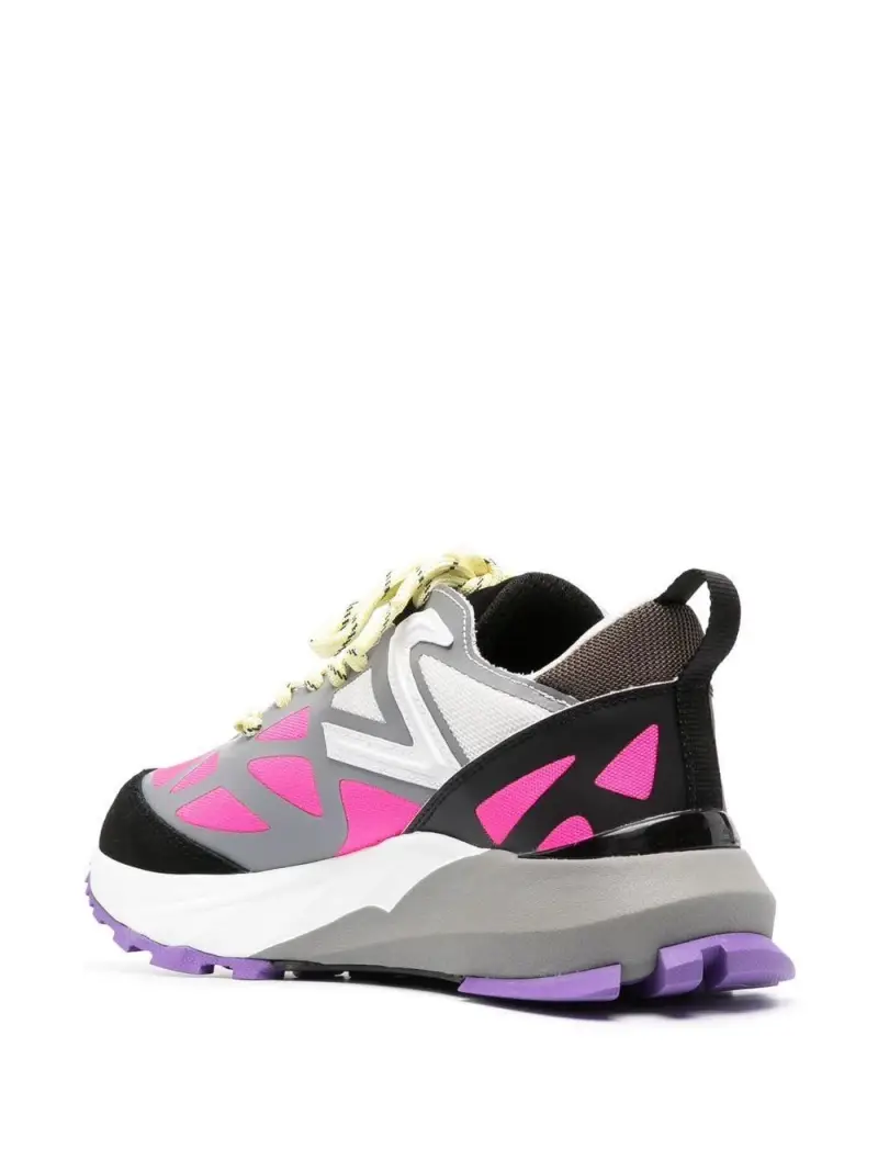 Sneakers color-block Grigio miniatura 2