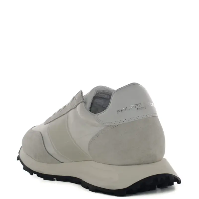 Philippe Model sneakers da uomo tour low man in vera pelle bianco blanc miniatura 3