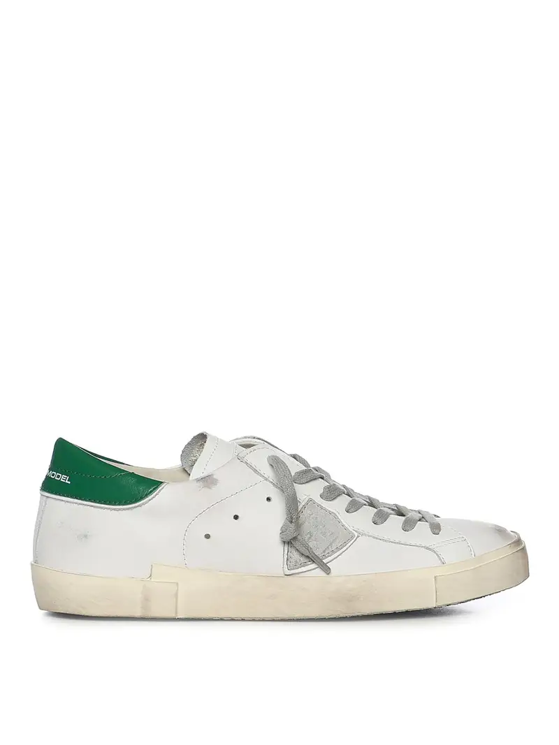 Sneakers in pelle PRSX Bianco