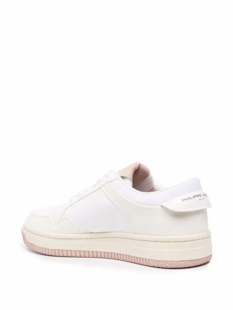 Sneakers Lyon bianche/rosa Bianco miniatura 3