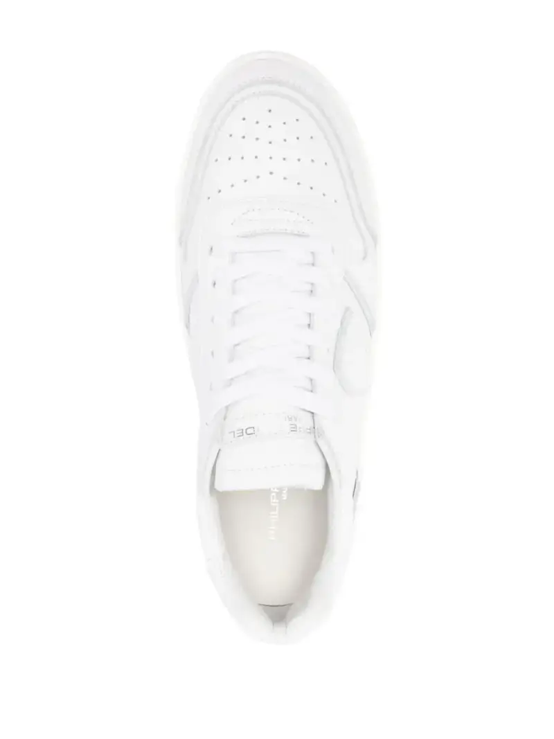 Sneakers nice bianche donna Bianco miniatura 3