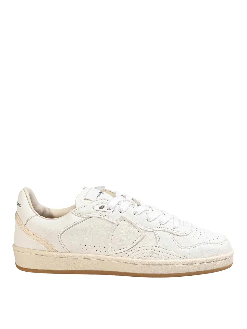 Sneakers Pgal In Pelle Colore Bianco