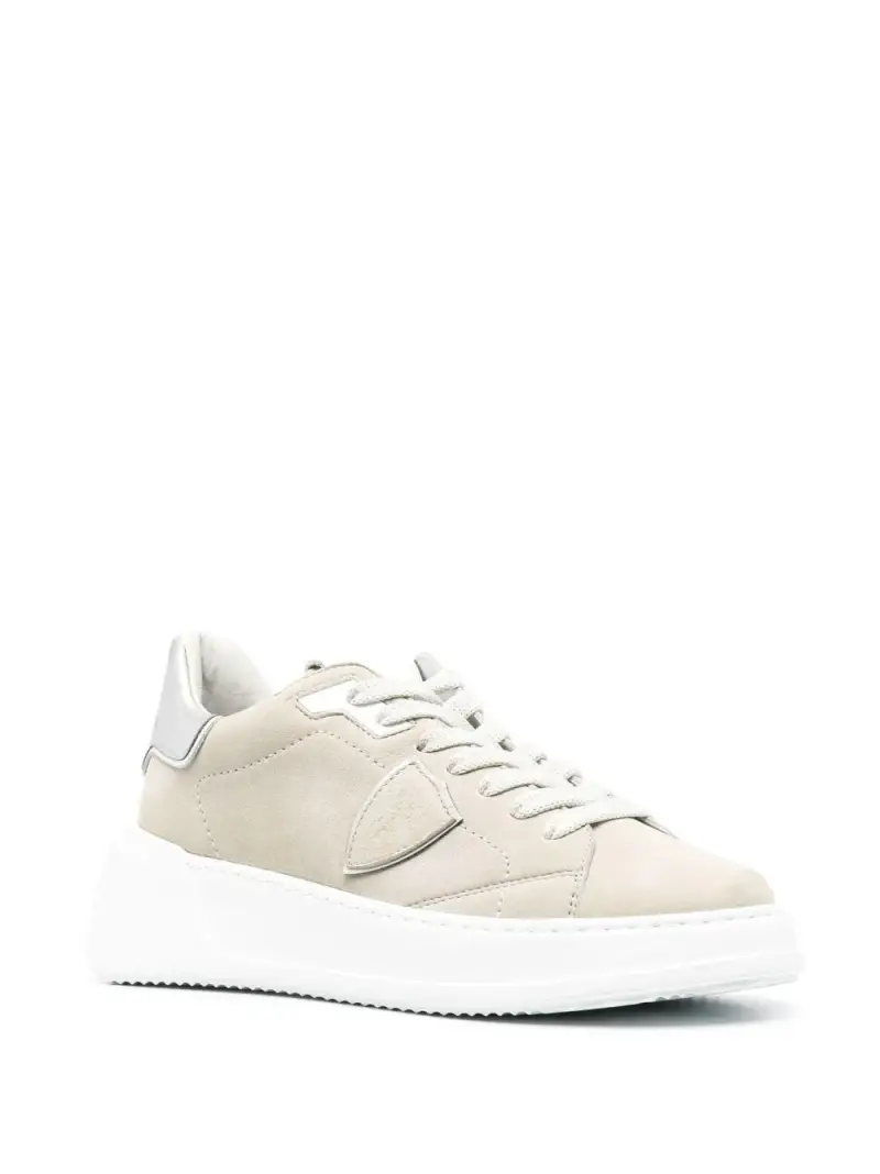 Sneakers Tres Temple beige donna miniatura 2