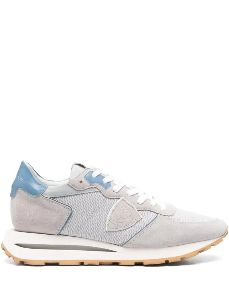 Sneakers tropez grigio/celeste