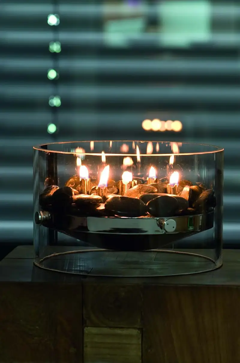 lampada a olio Fire Multicolore miniatura 3