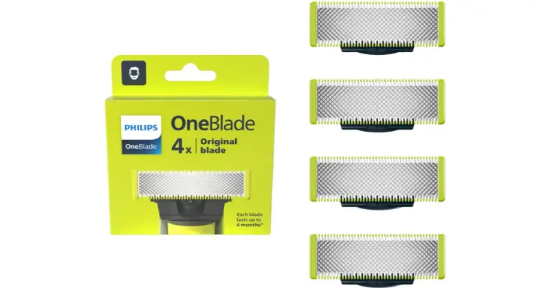 OneBlade QP240/50 lame di ricambio 4 pezzi