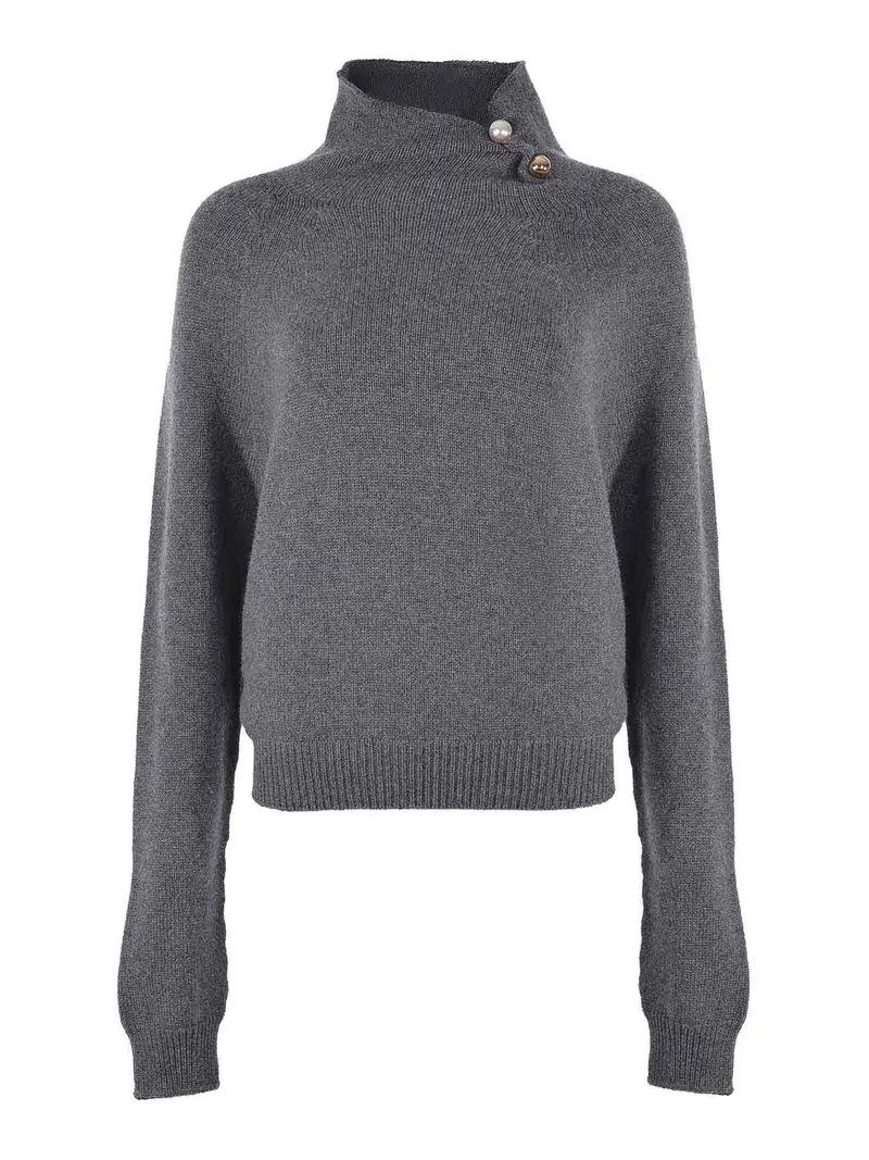 Maglione in lana e cashmere Grigio