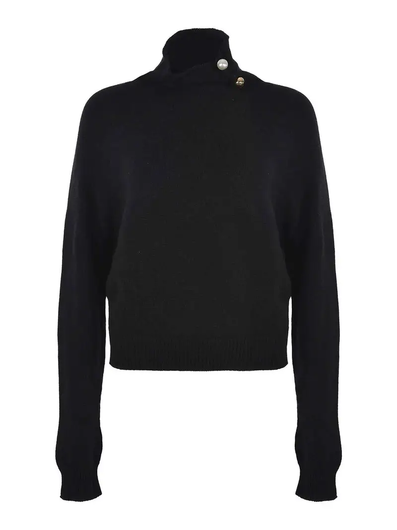 Maglione in lana e cashmere Nero