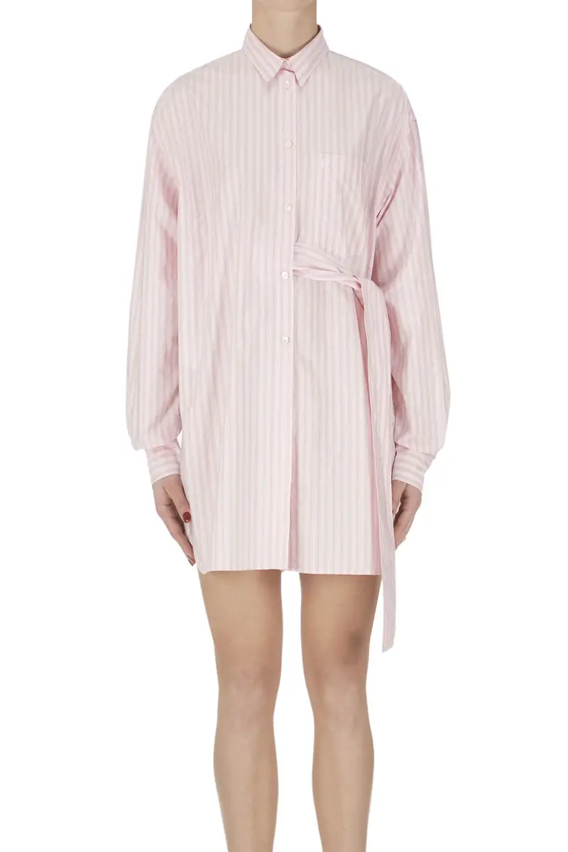 Mini abito chemisier Rosa