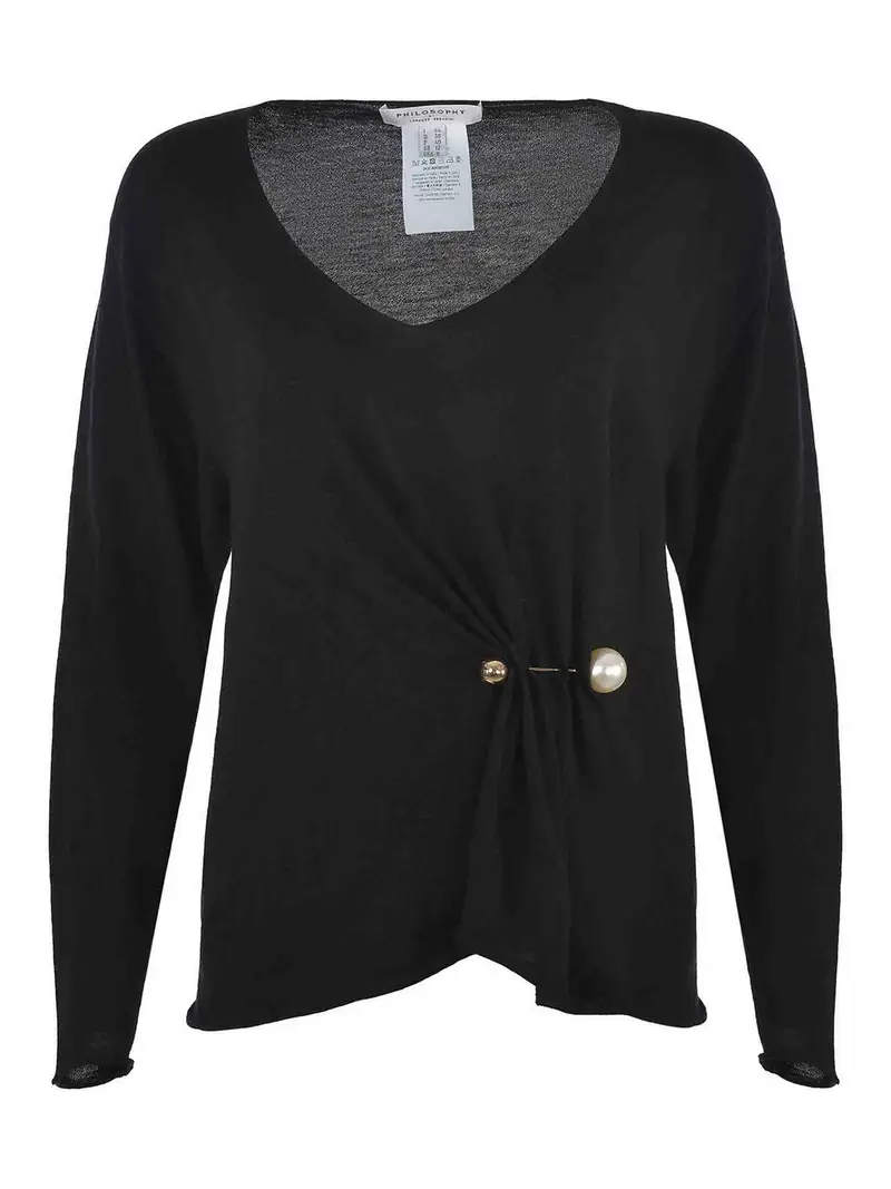 Philosophy Wool Swater Nero