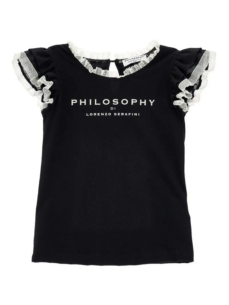 Philosophy di Lorenzo Serafini T-shirt Nero 4187115
