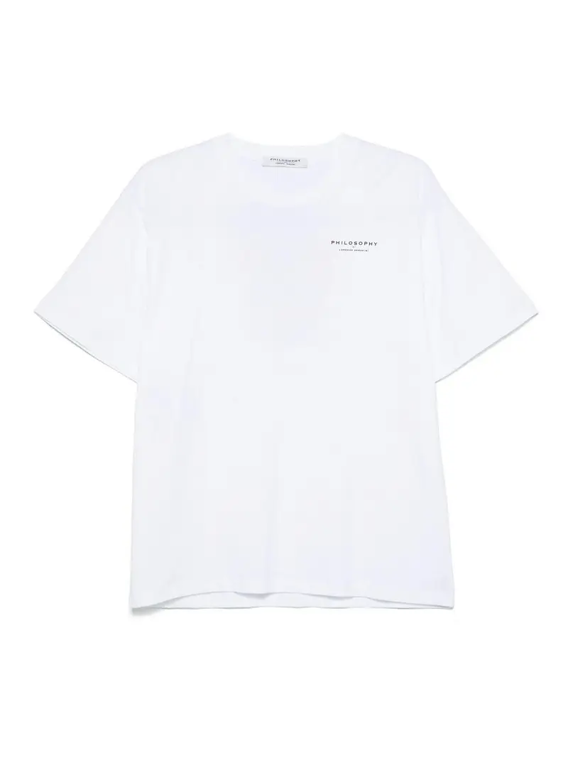 Philosophy di Lorenzo Serafini T-shirt Bianco 3265281