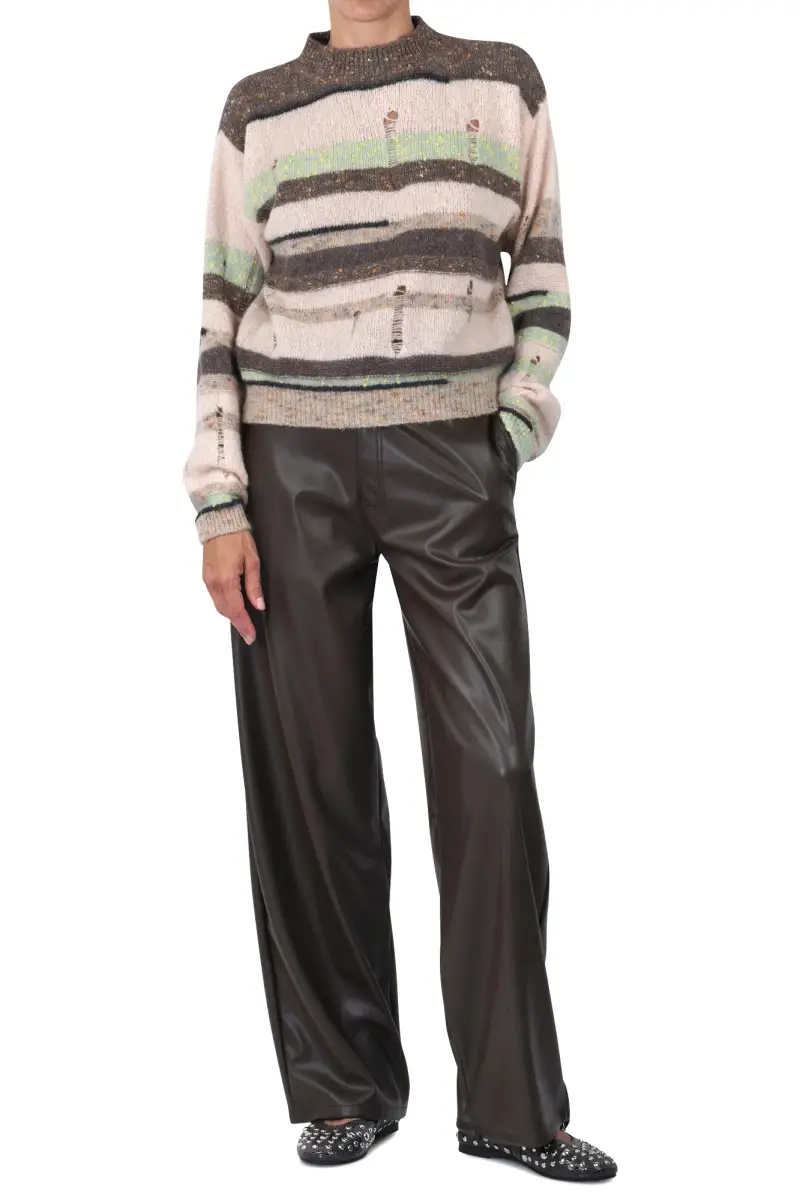 Maglia - 460199 - Cipria/Marrone miniatura 2