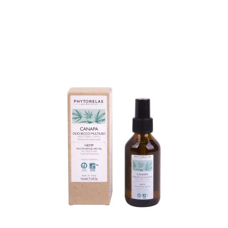 Bodycare Vegan & Organic Olio Secco Multiuso Idratante & Elasticizzante - Olio capelli
